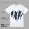 Georgetown 6s DopeSkill T-Shirt Slime Drip Heart Graphic