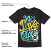 Aqua 5s DopeSkill T-Shirt No Days Off Graphic