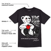 85 Black White 1s DopeSkill T-Shirt Love Kills Graphic