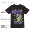 AJ 4 Canyon Purple DopeSkill T-Shirt Love Sick Graphic