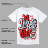 Cherry 11s DopeSkill T-Shirt No Days Off Graphic