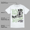Seafoam 4s DopeSkill T-Shirt Real Ones Move In Silence Graphic