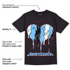 Cactus Jack 4s DopeSkill T-Shirt Juneteenth Heart Graphic