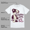 Dunk Low Night Maroon and Medium Soft Pink DopeSkill T-Shirt Broken Heart Graphic