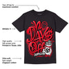 Red Thunder 4s DopeSkill T-shirt No Days Off Graphic