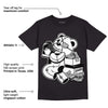 85 Black White 1s DopeSkill T-Shirt Bear Steals Sneaker Graphic