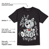 Black Canvas 4s DopeSkill T-Shirt BEAN Graphic