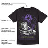 AJ 4 Canyon Purple DopeSkill T-Shirt Show Me The Money Graphic