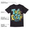 Aqua 5s DopeSkill T-Shirt Talk Is Chip Graphic