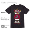 AJ 3 Cardinal Red DopeSkill T-Shirt Sneaker Bear Graphic