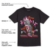 AJ 5 GS Pinksicle DopeSkill T-Shirt True Love Will Kill You Graphic