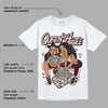 Dunk Low Night Maroon and Medium Soft Pink DopeSkill T-Shirt Queen Of Hustle Graphic