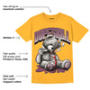 Brotherhood 1s High OG DopeSkill University Gold T-shirt Sick Bear Graphic