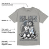 Cool Grey 11s DopeSkill Grey T-shirt Real Lover Graphic