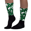 Lucky Green 1s Low DopeSkill Sublimated Socks Mushroom Graphic