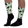 Seafoam 4s Sublimated Socks Mushroom Graphic