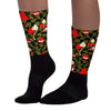 Olive 1s Low OG DopeSkill Sublimated Socks Mushroom Graphic