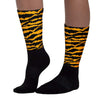 Black Taxi 12s Sublimated Socks Abstract Tiger Graphic