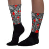 Camo 5s Sublimated Socks Mushroom Graphic