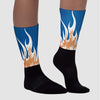 Wizards 3s DopeSkill Sublimated Socks FIRE Graphic