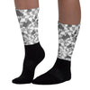 Mushroom Sublimated Socks Match AJ 12 Stealth