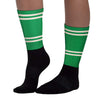 Lucky Green 2s Sublimated Socks BASIC SPORT Graphic