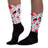 Black Flint 13s DopeSkill Sublimated Socks Mushroom Graphic