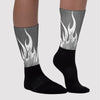 FIRE Sublimated Socks Match AJ 1 High Stealth