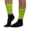 Dunk Low Reverse Brazil Sublimated Socks Abstract Tiger Graphic