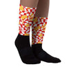 Dunk Low Gym Red Sublimated Socks Mushroom Graphic