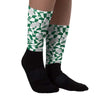 Gorge Green 1s Sublimated Socks Mushroom Graphic