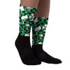 Lucky Green 1s Low DopeSkill Sublimated Socks Mushroom Graphic