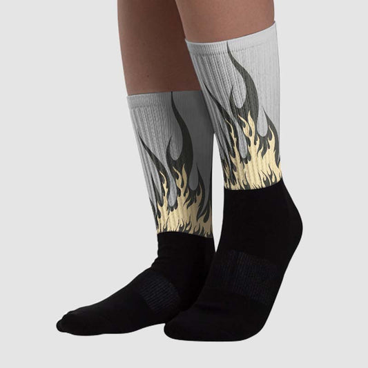 Craft Photon Dust 4s Sublimated Socks FIRE Graphic