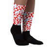 Cherry 11s Sublimated Socks Mushroom Graphic