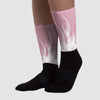 Dunk Low Teddy Bear Pink Sublimated Socks FIRE Graphic