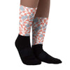 Crimson Bliss 5s Sublimated Socks Mushroom Graphic