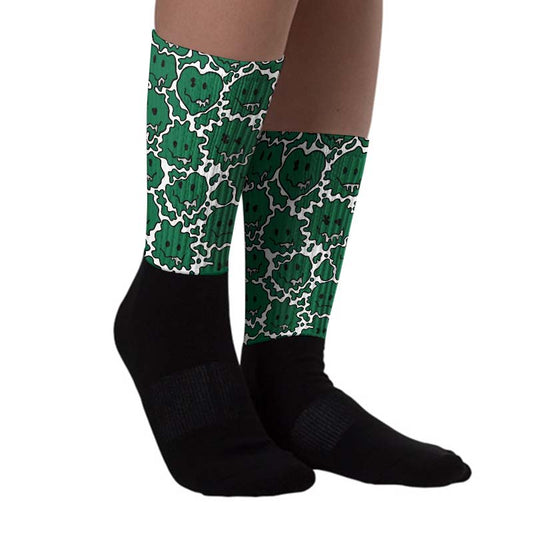 Gorge Green 1s Sublimated Socks Slime Graphic