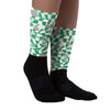 Lucky Green 3s DopeSkill Sublimated Socks Mushroom Graphic