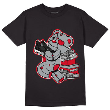 AJ 4 Bred DopeSkill T-Shirt Bear Steals Sneaker Graphic