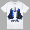 Hyper Royal 12s DopeSkill T-Shirt Breathe Graphic - White