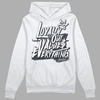 Jordan 12 Stealth DopeSkill Hoodie Sweatshirt LOVE Graphic - White 