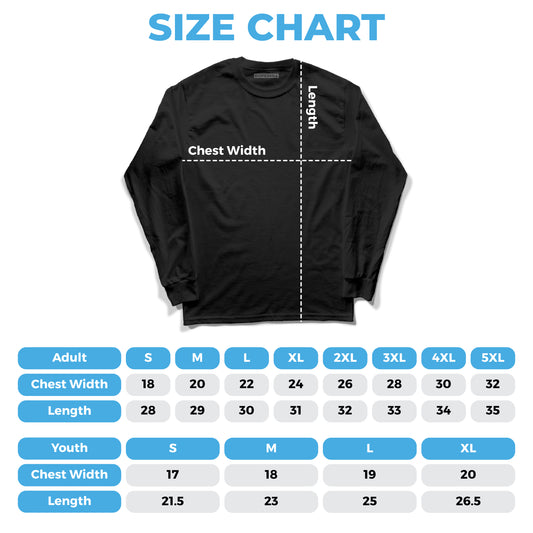 Brave Blue 13s DopeSkill Long Sleeve T-Shirt Talk Is Chip Graphic