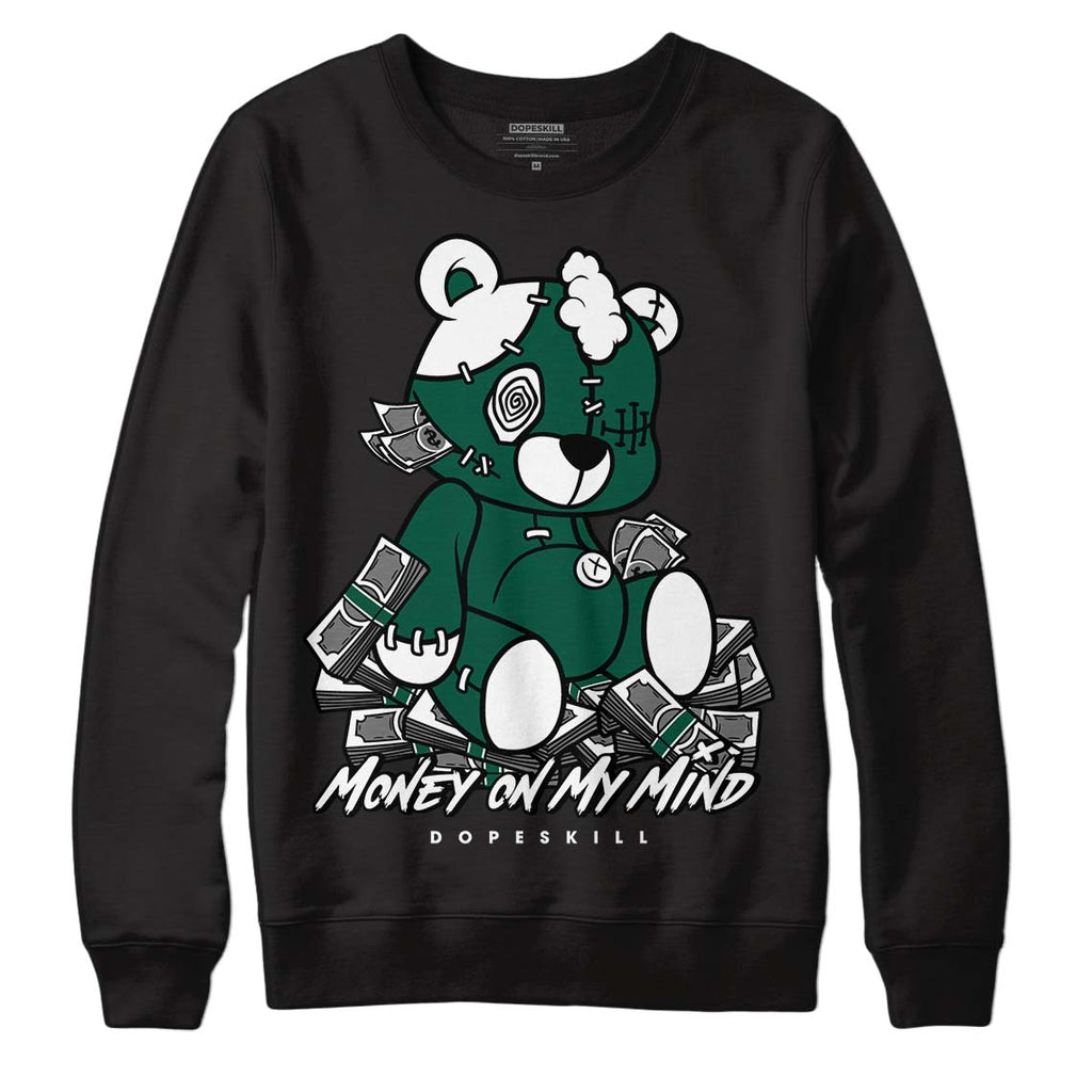 Lottery Pack Malachite Green Dunk Low DopeSkill Sweatshirt MOMM Bear Graphic - Black