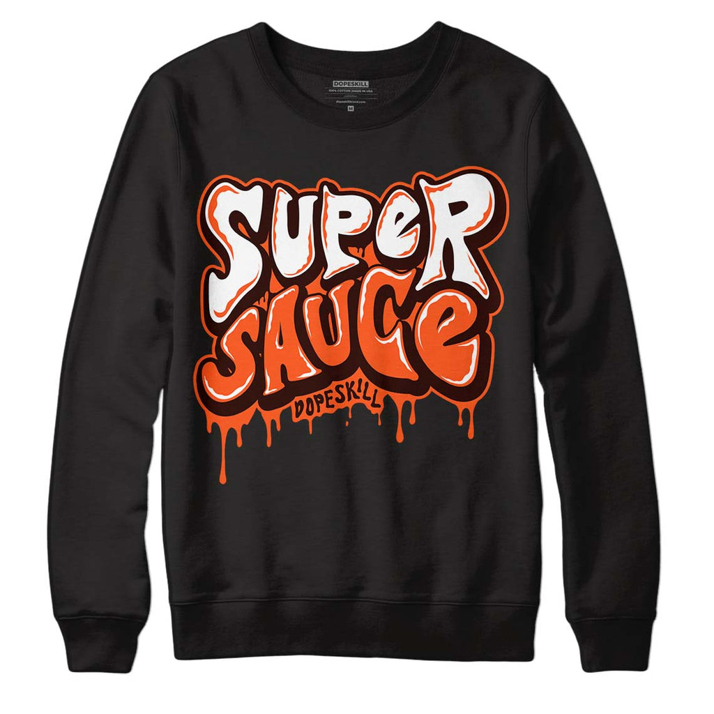 Starfish 1s DopeSkill Sweatshirt Super Sauce Graphic - Black