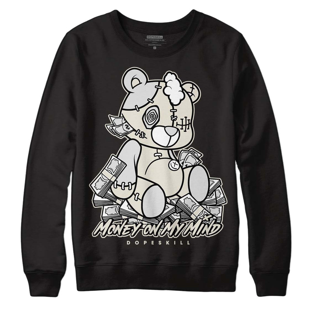 Light Orewood Brown 11s Low DopeSkill Sweatshirt MOMM Bear Graphic - Black