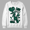 Lottery Pack Malachite Green Dunk Low DopeSkill Sweatshirt Love Sick Graphic - White