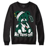 Lottery Pack Malachite Green Dunk Low DopeSkill Sweatshirt Hurt Bear Graphic - Black