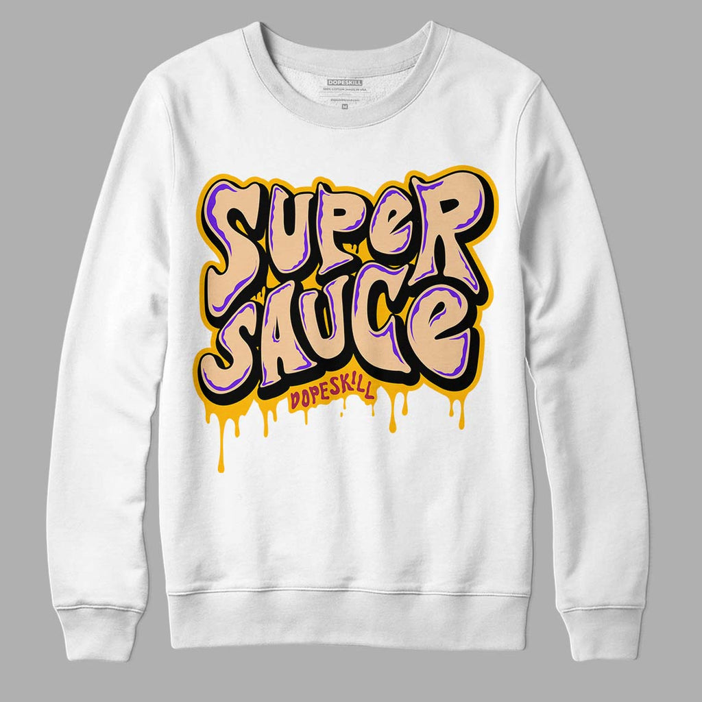 Afrobeats 7s SE DopeSkill Sweatshirt Super Sauce Graphic - White