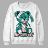 Green Snakeskin Dunk Low DopeSkill Sweatshirt Hurt Bear Graphic - White