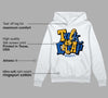 Dunk Blue Jay and University Gold DopeSkill Hoodie Sweatshirt Talk Is Chip Graphic